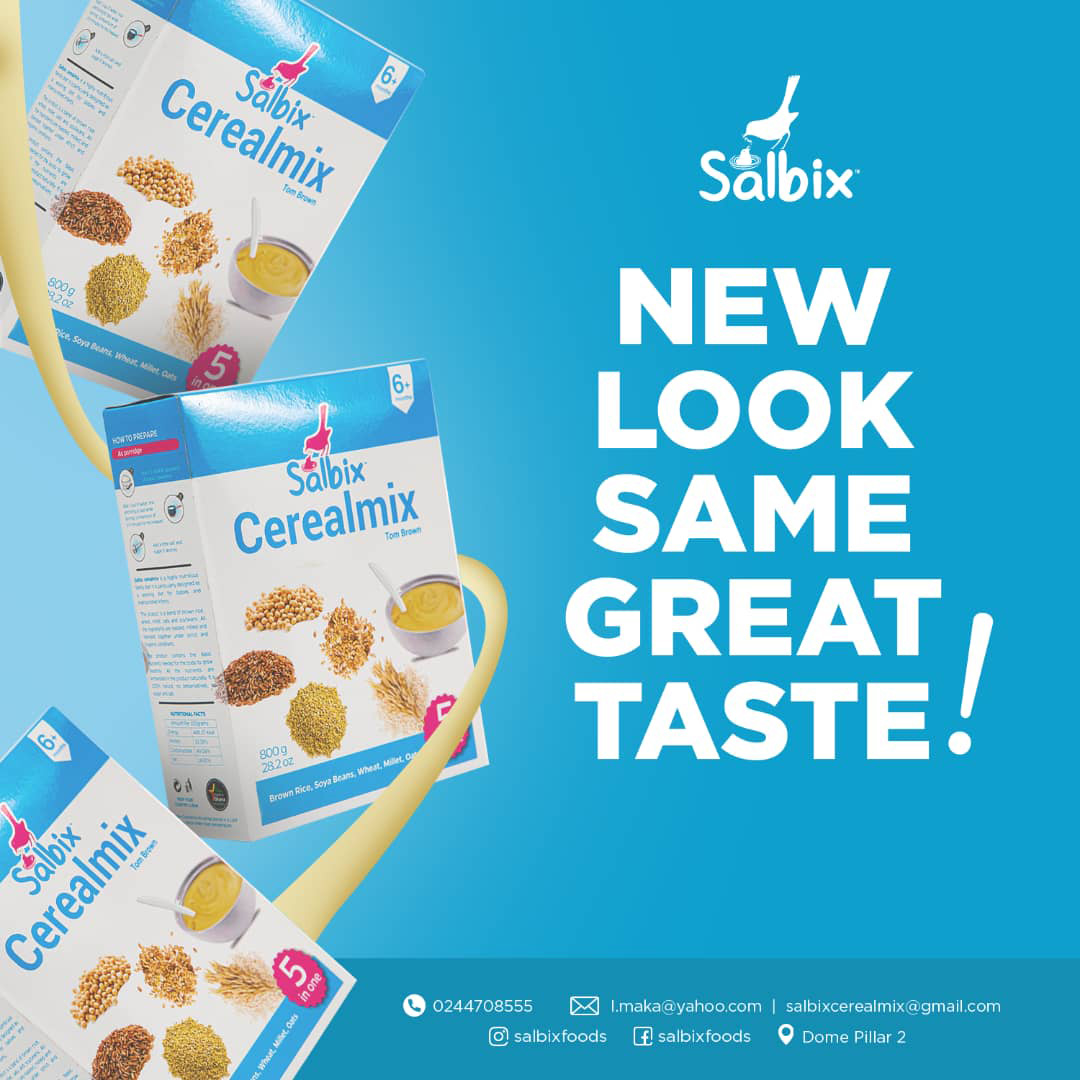 Salbix Cerealmix packaging refresh campaign